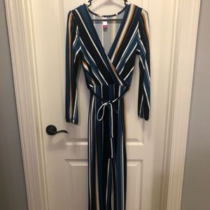 Striped Jumpsuit